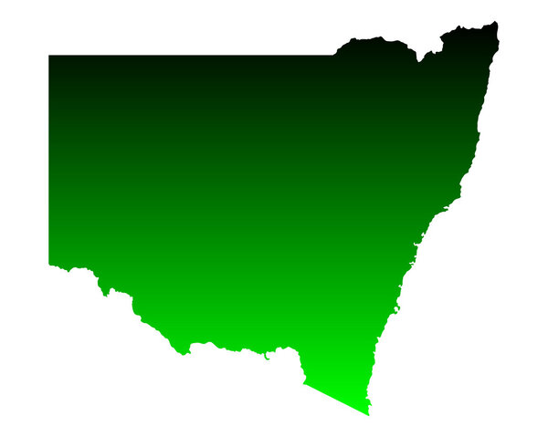 Map of New South Wales