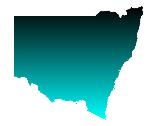 Map of New South Wales