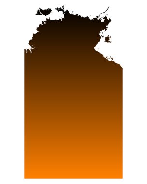 northern territory Haritası