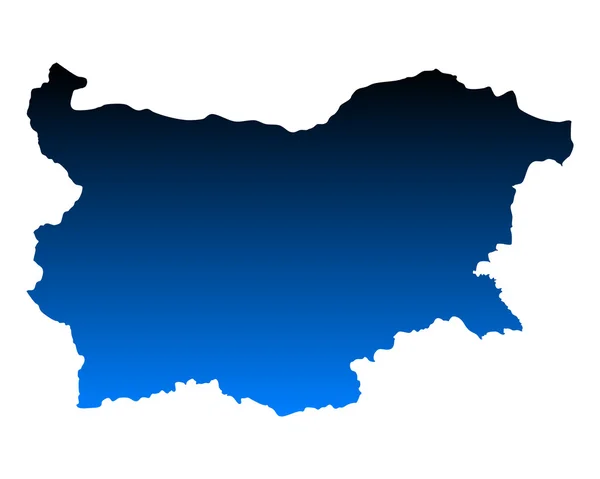 保加利亚地图 — 图库矢量图片