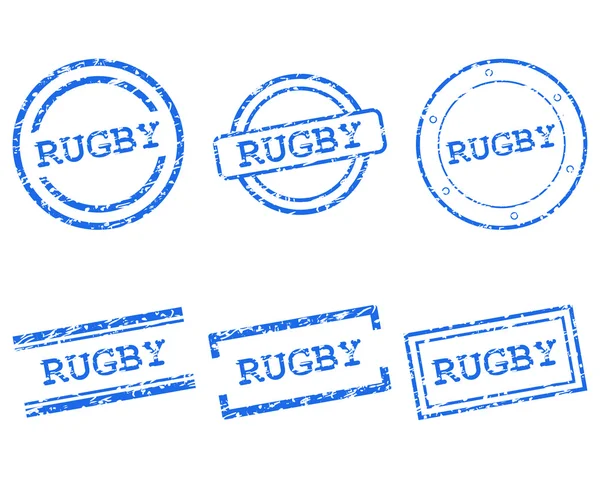 Sellos de rugby — Vector de stock