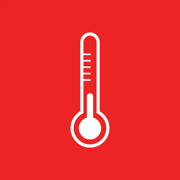 Termometr Tło Jako Ilustracja Wektorowa — Wektor stockowy