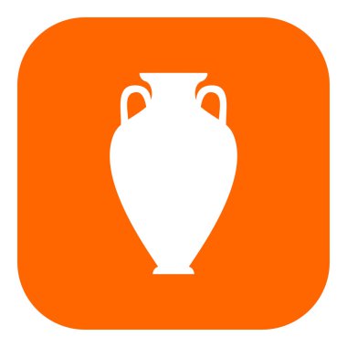 Vektör illüstrasyonu olarak amforo ve uygulama simgesi