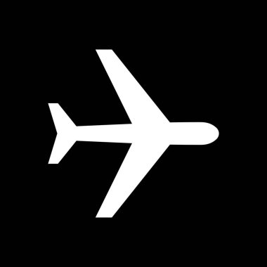 Vektör illüstrasyon olarak uçak ve arkaplan