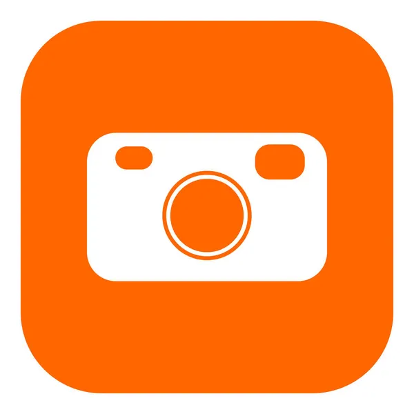 Camera App Icon Vector Illustration — Stock Vector