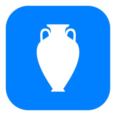 Vektör illüstrasyonu olarak amforo ve uygulama simgesi