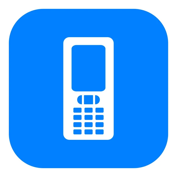 Telefone Celular Ícone Aplicativo Como Ilustração Vetorial —  Vetores de Stock