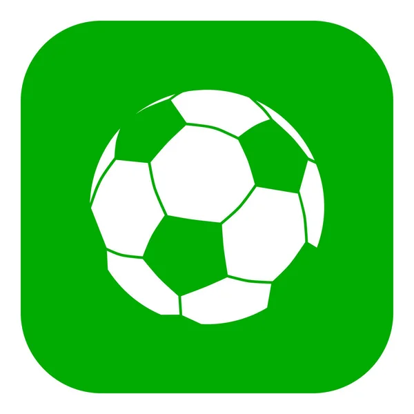 Icono Pelota Aplicación Fútbol Como Ilustración Vectorial — Archivo Imágenes Vectoriales