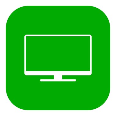 Vektör illüstrasyonu olarak ekran ve uygulama simgesi