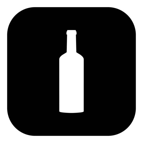 Bottle App Icon Vector Illustration — Stock Vector