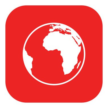 Vektör illüstrasyonu olarak dünya ve uygulama simgesi