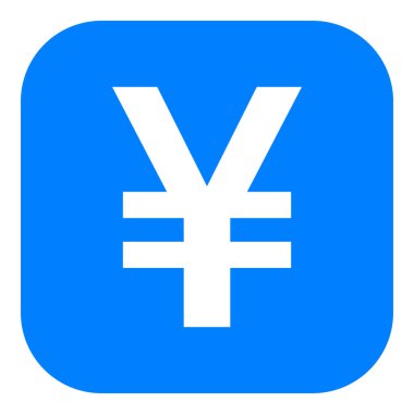 Vektör illüstrasyonu olarak Yen ve uygulama simgesi