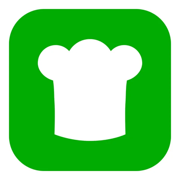 Chapeau Chef Icône Application Comme Illustration Vectorielle — Image vectorielle