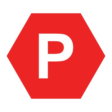 Vektör illüstrasyonu olarak park ve altıgen