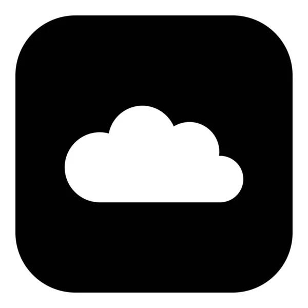 Cloud Und App Symbol Als Vektorillustration — Stockvektor