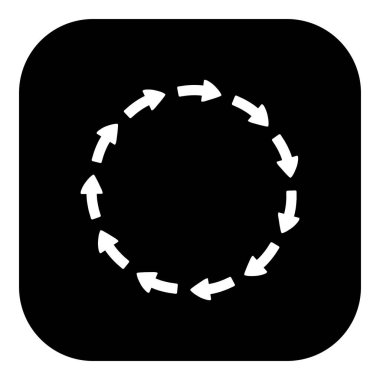 Oklar ve uygulama simgesi vektör illüstrasyonu olarak