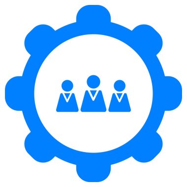 Takım ve tekerlek vektör illüstrasyonu olarak