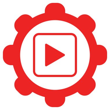 Vektör illüstrasyonu olarak video ve tekerlek