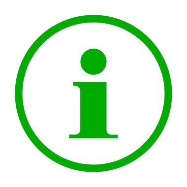 Vektör illüstrasyonu olarak bilgi ve daire