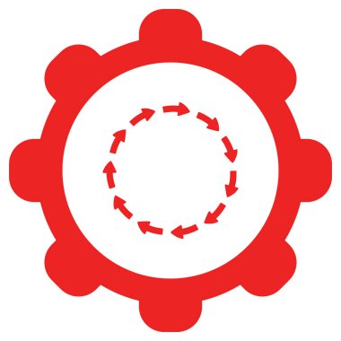 Arrows and wheel as vector illustration