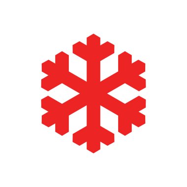 Vektör illüstrasyonu olarak kar tanesi ve arkaplan