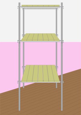 Scaffolding. clipart