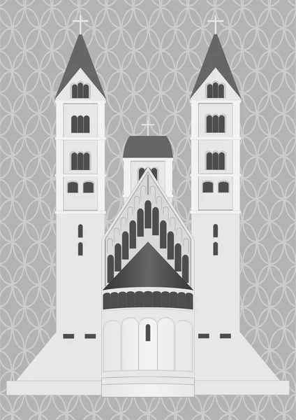 An old castle. — Stock Vector