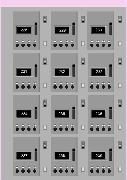 Salle de stockage . — Image vectorielle