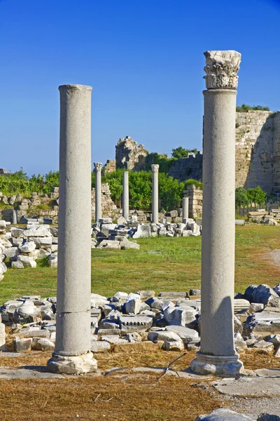 Turkey. Side. Ruins — Stock Photo, Image