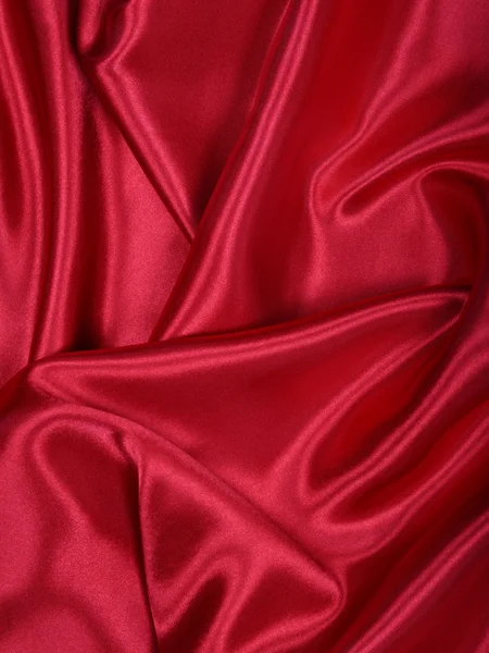 Elegant red silk — Stock Photo, Image