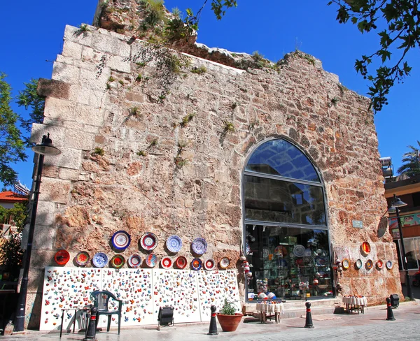 Turkey. Antalya town. Shop of souvenirs — Stock Photo, Image