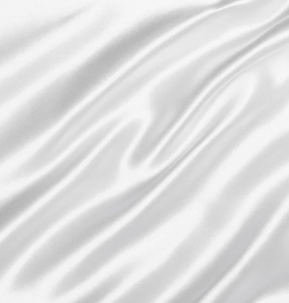 Seda blanca elegante lisa como fondo de boda —  Fotos de Stock