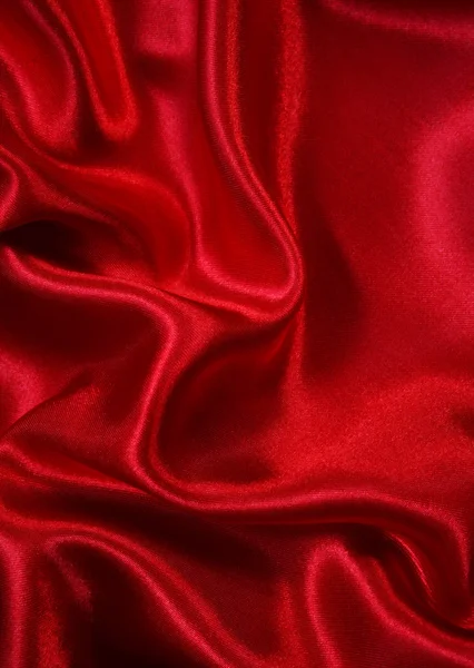 Fundo de seda vermelho — Fotografia de Stock