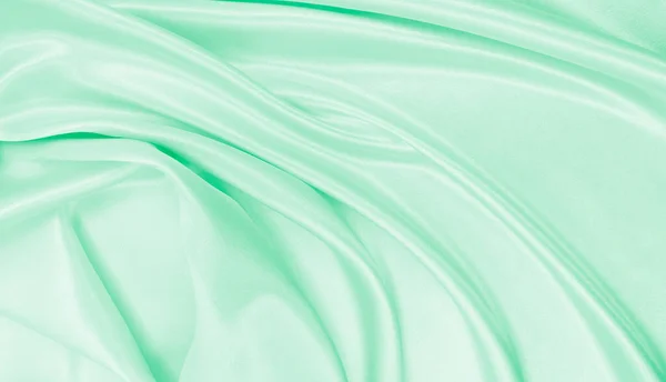 Liso Elegante Seda Verde Satén Textura Tela Lujo Puede Utilizar —  Fotos de Stock