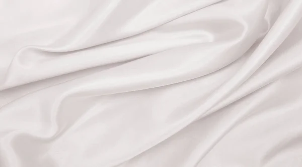 Liscio Elegante Seta Dorata Raso Tessuto Lusso Texture Può Utilizzare Immagini Stock Royalty Free
