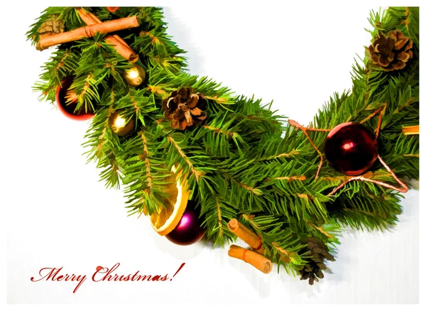 Christmas wreath — Stock Photo, Image