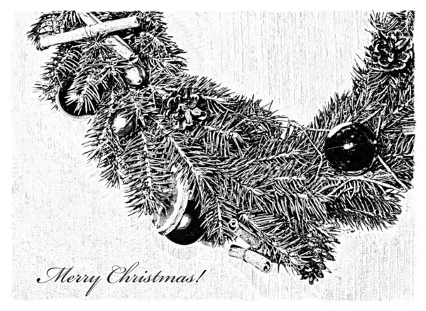 Feliz Natal! cartão — Fotografia de Stock