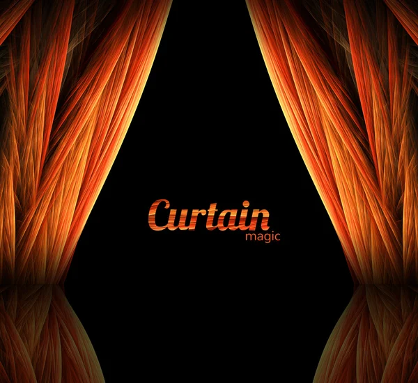 Magic curtain — Stock Photo, Image