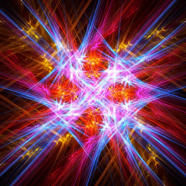 Canlı fractal — Stok fotoğraf