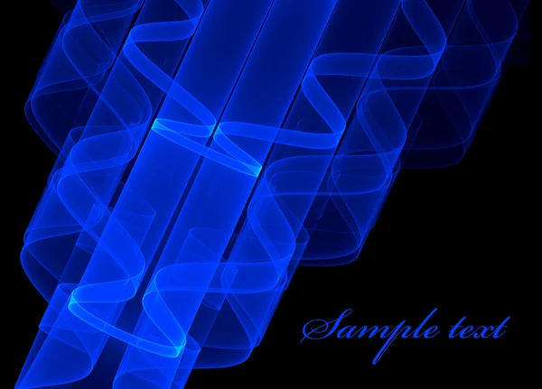 Bright blue ripples — Stock Photo, Image