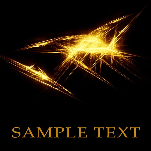 Gold template — Stock Photo, Image