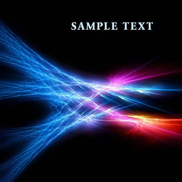 Bright fractal template — Stock Photo, Image