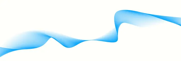 Абстрактная Полупрозрачная Синяя Обмоточная Лента Длинный Векторный Элемент — стоковый вектор