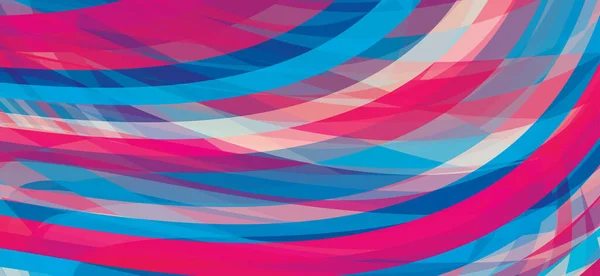 Abstract Colorful Background Red Pacific Blue Stripes Vector Graphic Pattern — Stock Vector