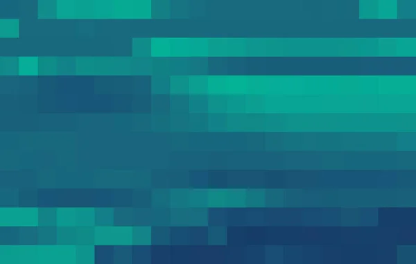 Abstraktes Einfaches Blaues Und Grünes Muster Pixelgrafischer Hintergrund Vektor — Stockvektor