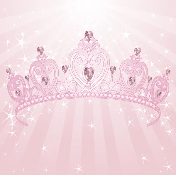 Princesa Corona — Vector de stock