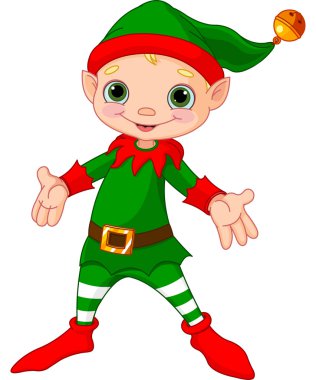 mutlu Noel elf