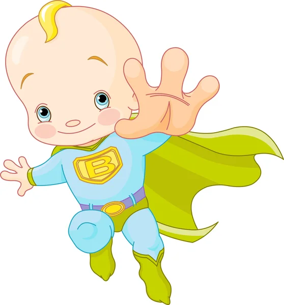 Super baby — Stockvector