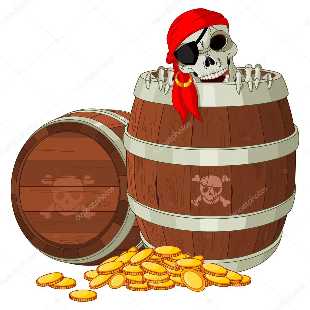 Pirate skeleton