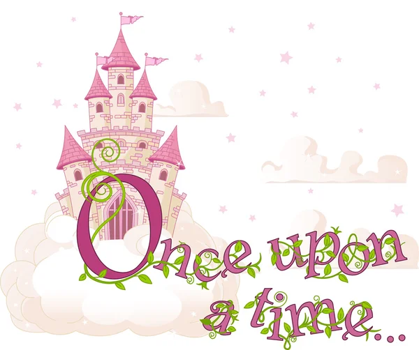 Once upon a time — Stock Vector